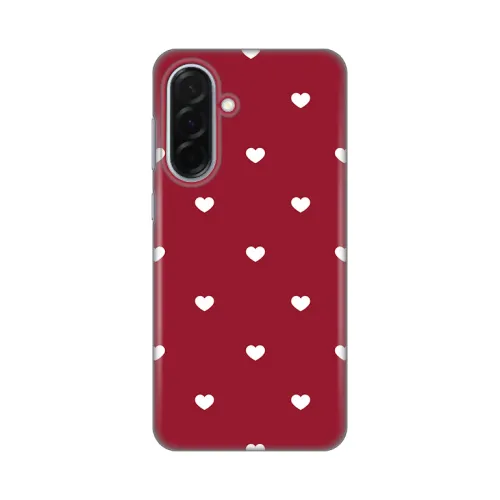 Silikonska futrola - maska print Skin za Samsung A366 Galaxy A36 5G Burgundy Hearts.