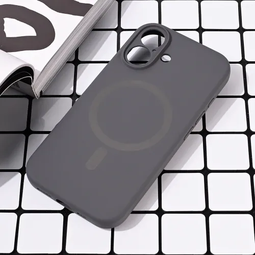 Futrola - maska Magsafe Pure color za iPhone 16 6.1 siva.