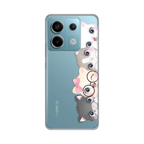 Silikonska futrola - maska print Skin za Xiaomi Redmi Note 13 Pro 5G (EU) Cats.