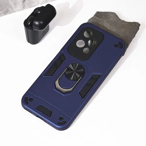 Futrola - maska Hard Ring za Huawei Honor 200 Lite tamno plava.