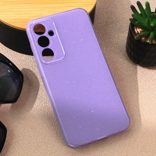 Futrola - maska Sparkle Dust za Samsung S711 Galaxy S23 FE ljubicasta.