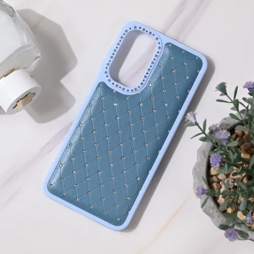 Futrola - maska Bling za Samsung A266 Galaxy A26 5G plava.