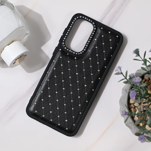 Futrola - maska Bling za Samsung A566 Galaxy A56 5G crna.