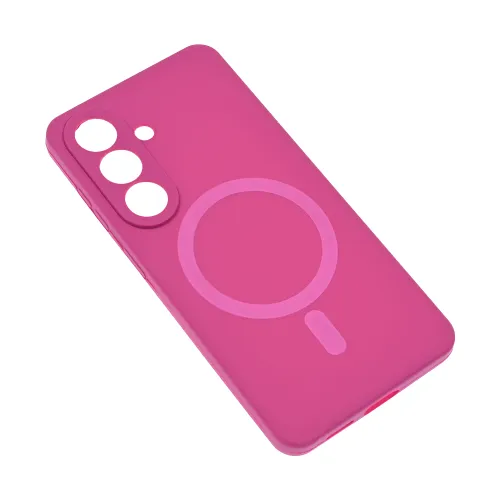 Futrola - maska Magsafe Pure color za Samsung S941 Galaxy S26 tamno pink.