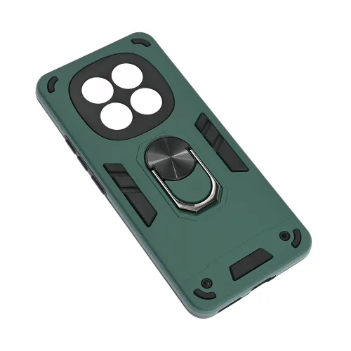 Futrola - maska Hard Ring za Xiaomi Redmi Note 15 5G tamno zelena.