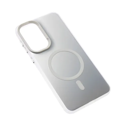 Futrola - maska Magsafe Clear za Samsung A576 Galaxy A57 5G srebrna.