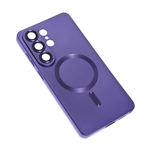 Futrola - maska Magsafe Chrome za Samsung S948 Galaxy S26 Ultra ljubicasta.