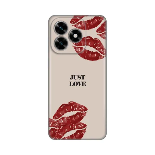 Silikonska futrola - maska print Skin za Huawei Honor X5c Plus Just Love.