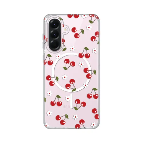 Futrola - maska print Magsafe za Samsung A576 Galaxy A57 Cute Cherries.