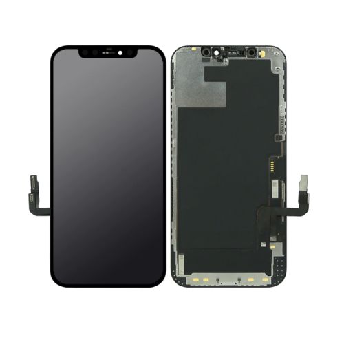 LCD ekran / displej za iPhone 12/12 Pro + touchscreen Black REPART PRIME A+ Soft OLED.