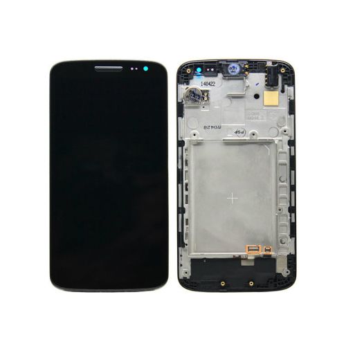 LCD ekran / displej za LG G2 mini/D620+touchscreen crni+frame.