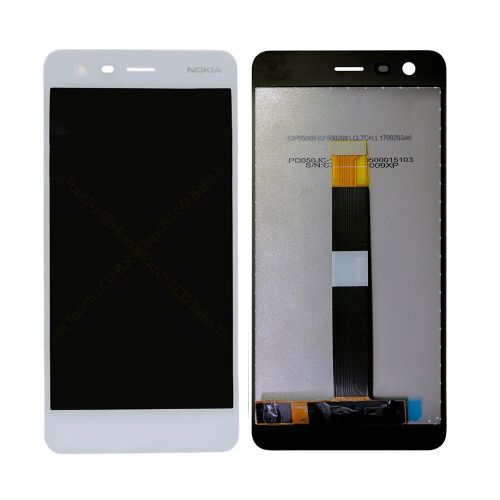 LCD ekran / displej za Nokia 2+touchscreen beli.