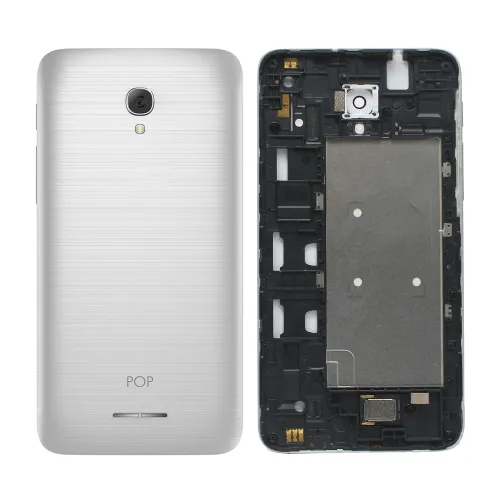 Srednji deo+poklopac za Alcatel POP 4 Plus/OT-5056d svetlo sivi SPO SH.