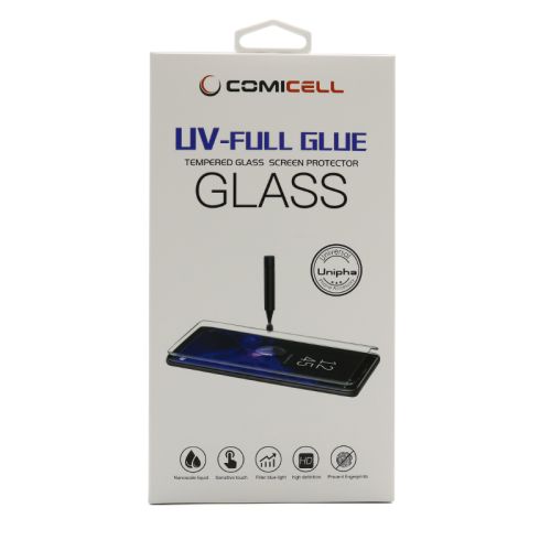 Zaštino staklo (glass) 3D MINI UV-FULL GLUE za Samsung N980F Samsung N980 Galaxy Note 20 zakrivljena providna (sa UV lampom) (MS).