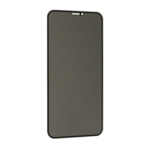 Zaštino staklo (glass) PRIVACY 2.5D Full glue za iPhone XR/11 crna (MS).