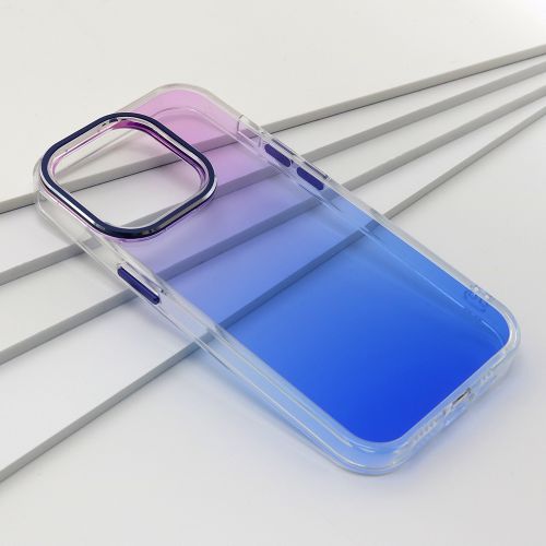Futrola - maska ACRYLIC za iPhone 14 Pro (6.1) plava (MS).