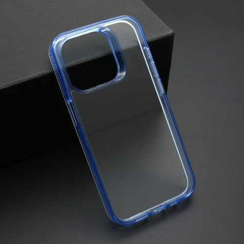 Futrola - maska COLOR FRAME za iPhone 15 Pro (6.1) plava (MS).