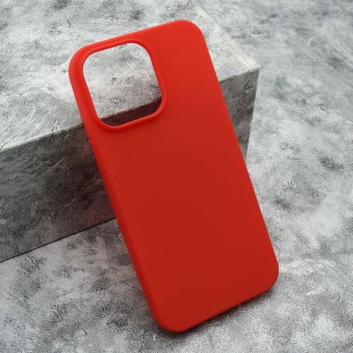 Futrola - maska GENTLE COLOR za iPhone 15 Pro Max (6.7) crvena (MS).