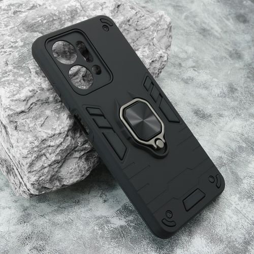Futrola - maska Square ring za Huawei Honor X7a crna (MS).