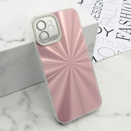 Futrola - maska SPARKLING SHINE za iPhone 12 (6.1) roze (MS).