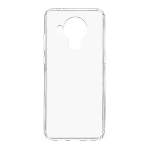 Futrola - maska ultra tanki PROTECT silikon za Nokia 5.4 providna (bela) (MS).