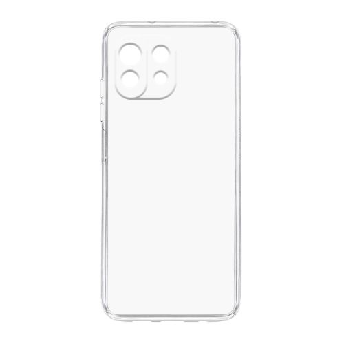 Futrola - maska ultra tanki PROTECT silikon za Xiaomi Mi 11 lite providna (bela) (MS).
