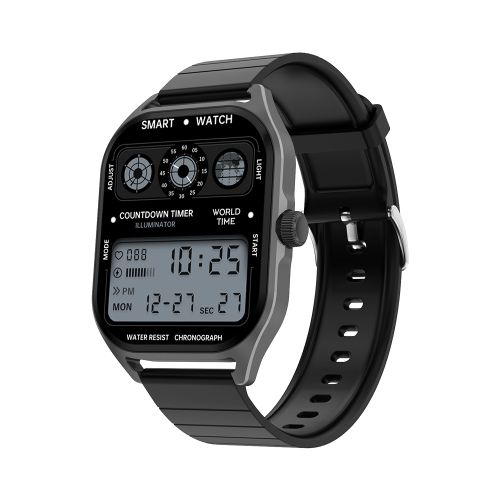 Smart Watch DT99 crni (silikonska narukvica) (MS).