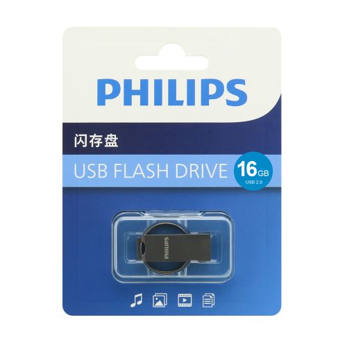 USB flash memorija Philips 2.0 16GB single port (FM30UA016S/93-L) (MS).