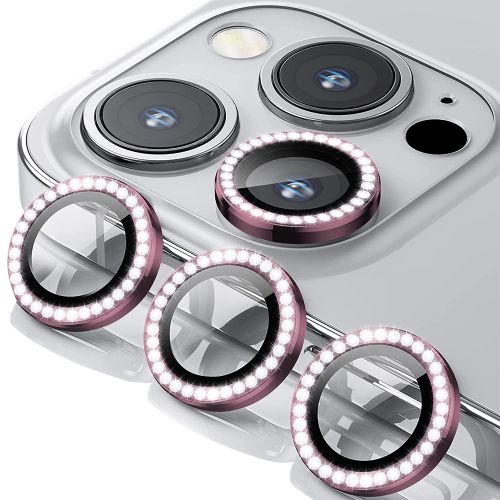 Zastita za kameru DIAMOND PREMIUM za iPhone 13 Pro/13 Pro Max pink (MS).