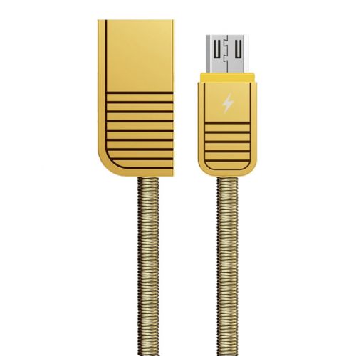 USB Data kabl Remax Linyo RC-088m micro USB zlatni 1m.