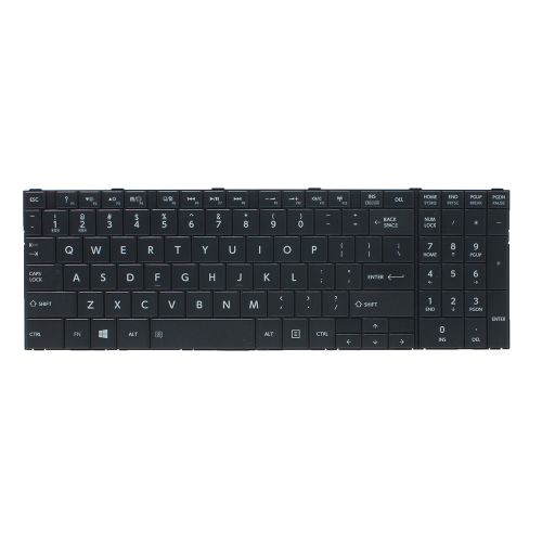 Tastatura za laptop Toshiba C50-B crna.