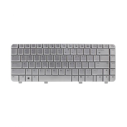 Tastatura za laptop HP Pavilion DV4 srebrna.