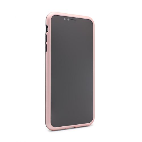 Futrola - maska Magnetic Cover za iPhone XS Max roze.