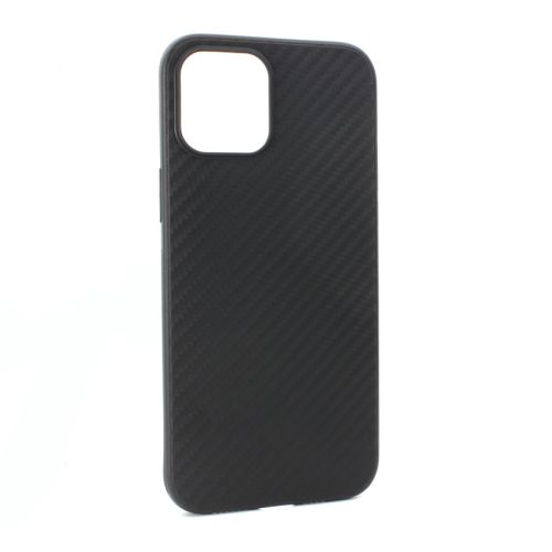Futrola - maska Carbon fiber za iPhone 12 Pro Max 6.7 crna.