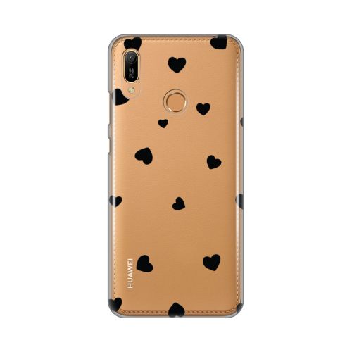 Silikonska futrola - maska print Skin za Huawei Huawei Y6 (2019)/Honor 8A Hearts.