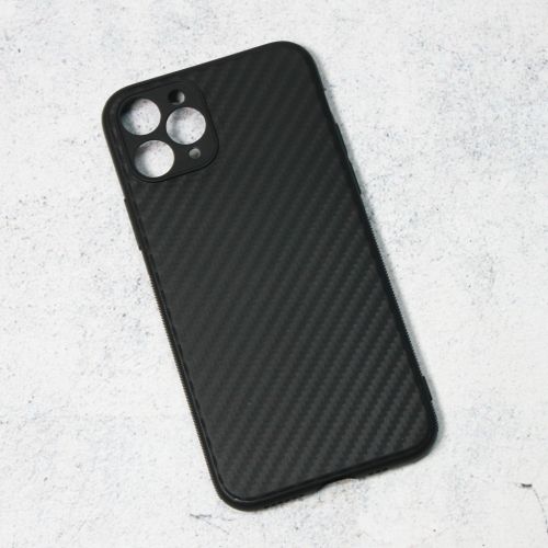 Futrola - maska Carbon fiber za iPhone 11 Pro 5.8 crna.