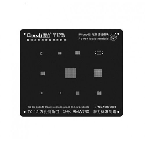 BGA sito Qianli ToolPlus 3D iBlack Power Logic modul za iPhone 6S BMW760.