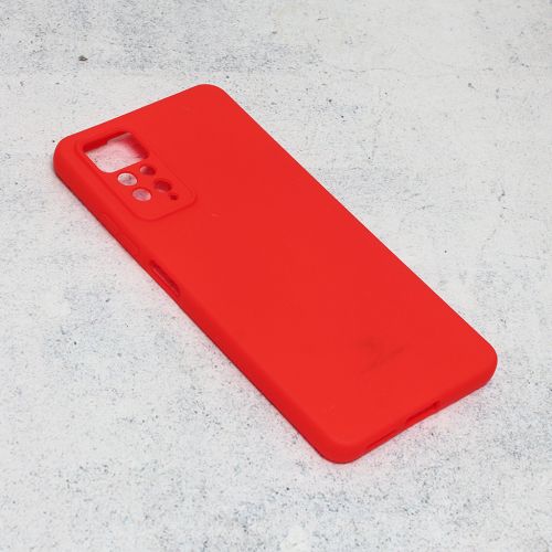 Futrola - maska Teracell Giulietta za Xiaomi Redmi Note 11 Pro 4G/5G/Note 12 Pro 4G (EU) mat crvena.