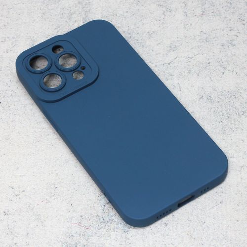 Futrola - maska Silikon Pro Camera za iPhone 13 Pro 6.1 tamno plava.