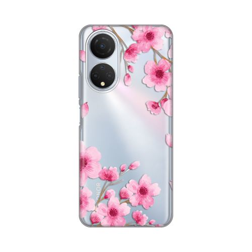 Silikonska futrola - maska print Skin za Huawei Honor X7 Rose flowers.