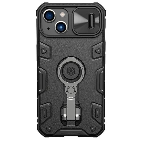 Futrola - maska Nillkin CamShield Armor Pro Magnetic za iPhone 14 6.1 crna.