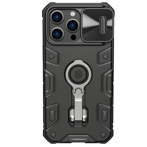 Futrola - maska Nillkin CamShield Armor Pro Magnetic za iPhone 14 Pro Max 6.7 crna.
