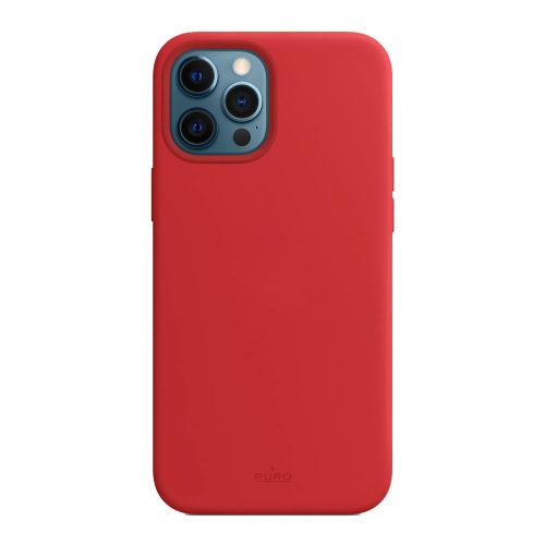 Futrola - maska Puro ICON za iPhone 12/12 Pro 6.1 crvena.
