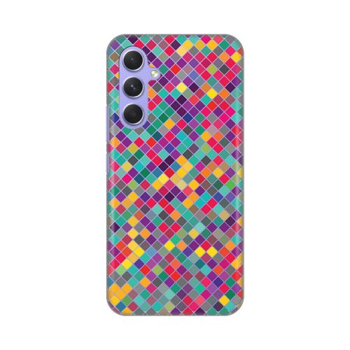 Silikonska futrola - maska print Skin za Samsung A546B Galaxy A54 5G Colorful cubes.
