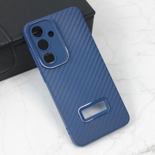 Futrola - maska Carbon Stripe za Samsung S921B Galaxy S24 plava.