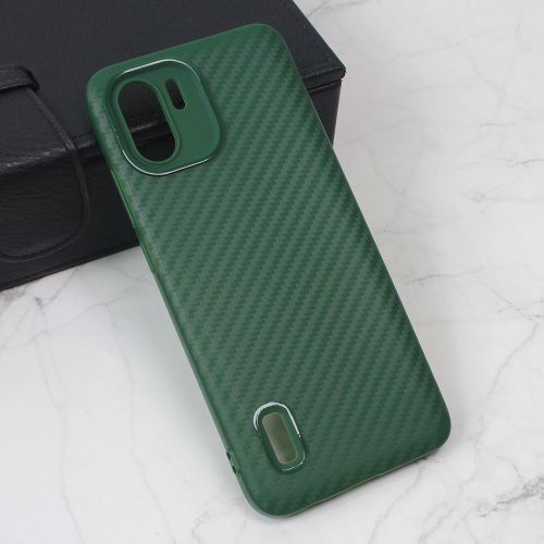 Futrola - maska Carbon Stripe za Xiaomi Redmi A1 zelena.