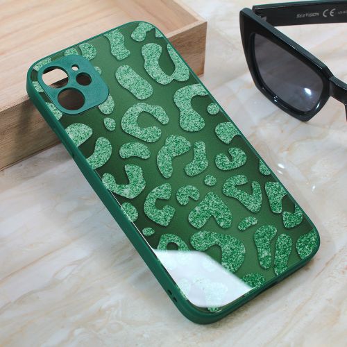 Futrola - maska Shiny glass za iPhone 11 6.1 zelena.