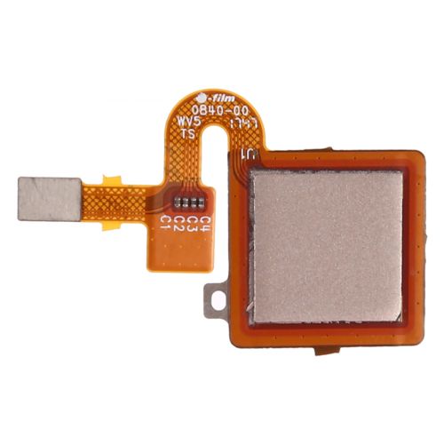 Flet kabl za Xiaomi Redmi 5 Plus sa senzorom otiska prsta zlatnim.