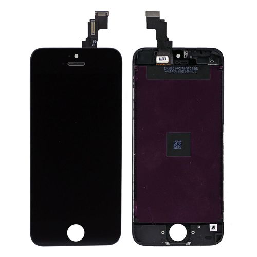 LCD ekran / displej za iPhone 5C sa touchscreen crni AA-RW.