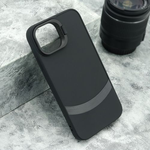 Futrola - maska CAMERA HOLDER za iPhone 11 (6.1) crna (MS).